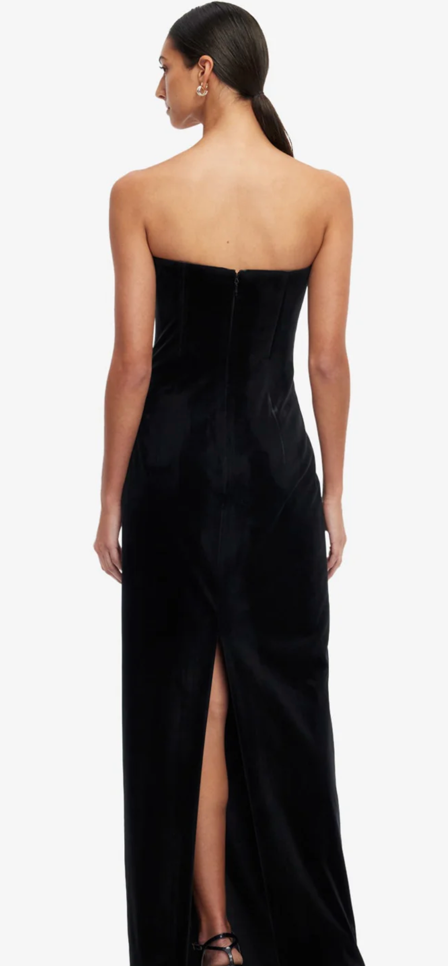 Marilyn Velvet Gown- Ebony