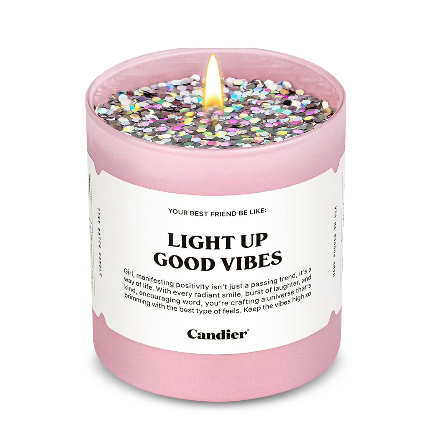 Light Up Good Vibes Candle