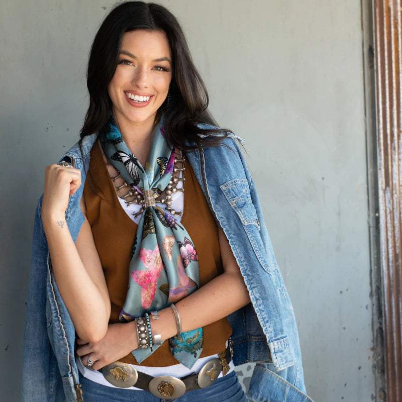 Butterflies Wild Rag Scarf