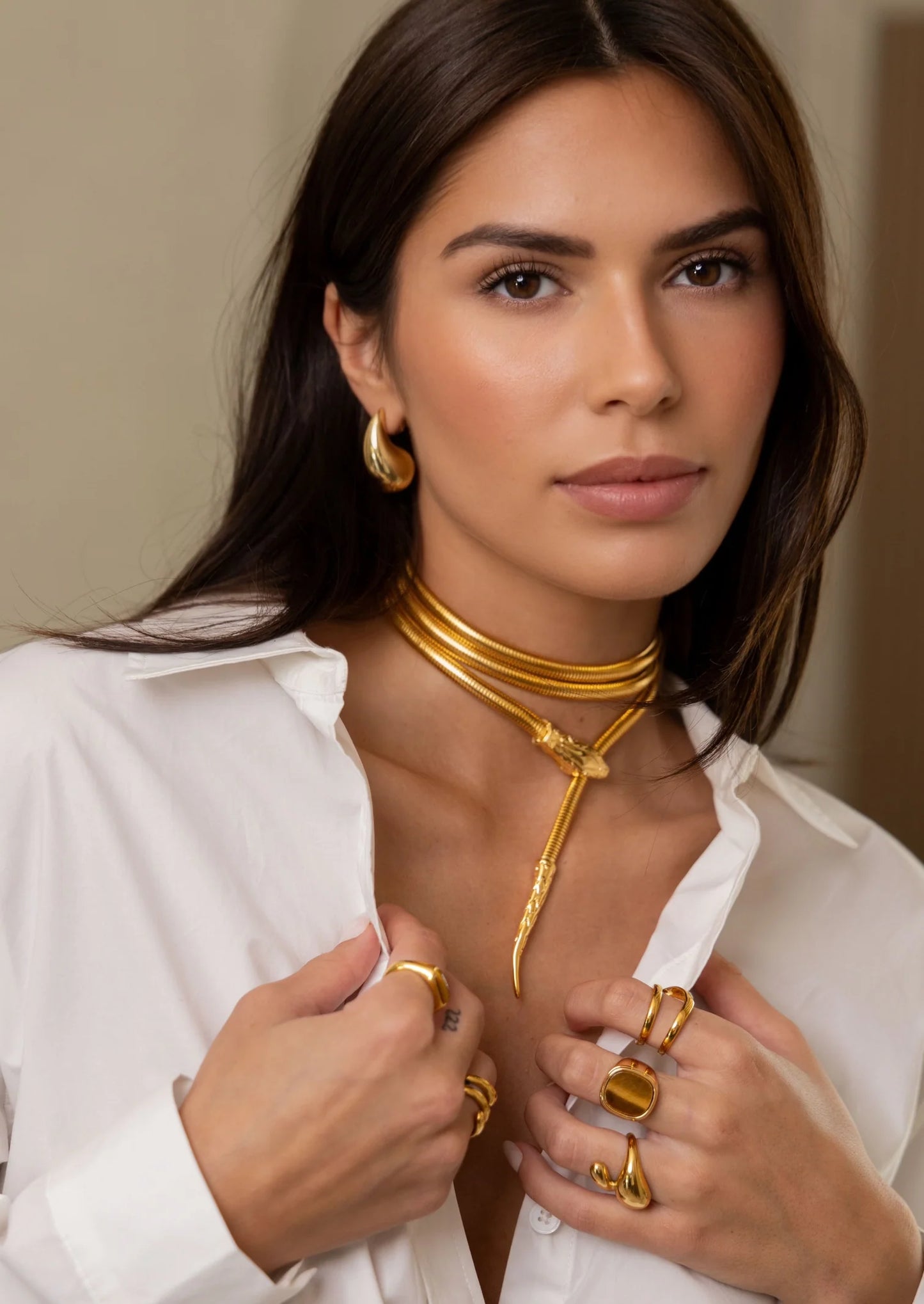 Gold Serpent Chain