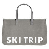 Canvas Tote - Ski Trip