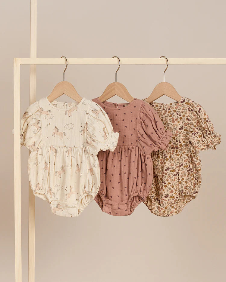 Cosette Romper - Unicorns