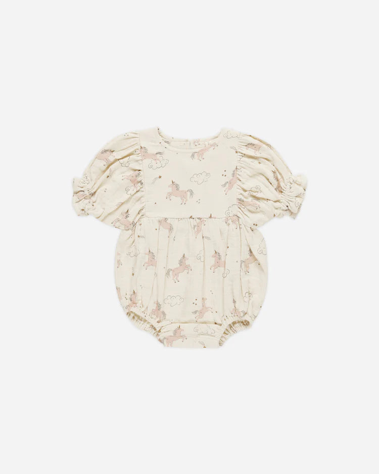 Cosette Romper - Unicorns