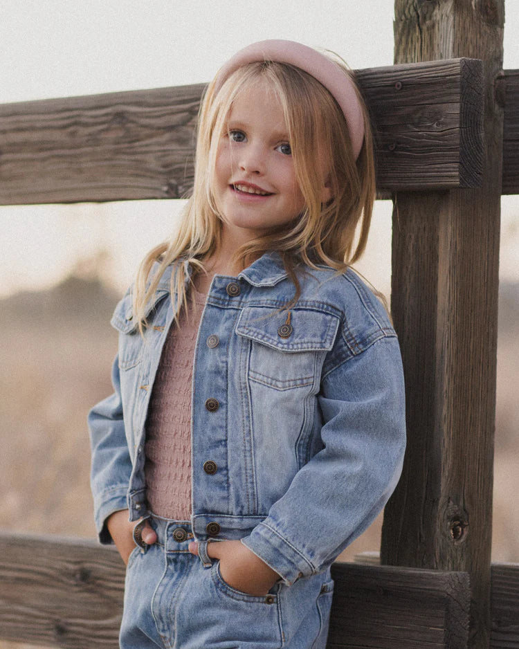 Denim Jacket Light Washed Denim