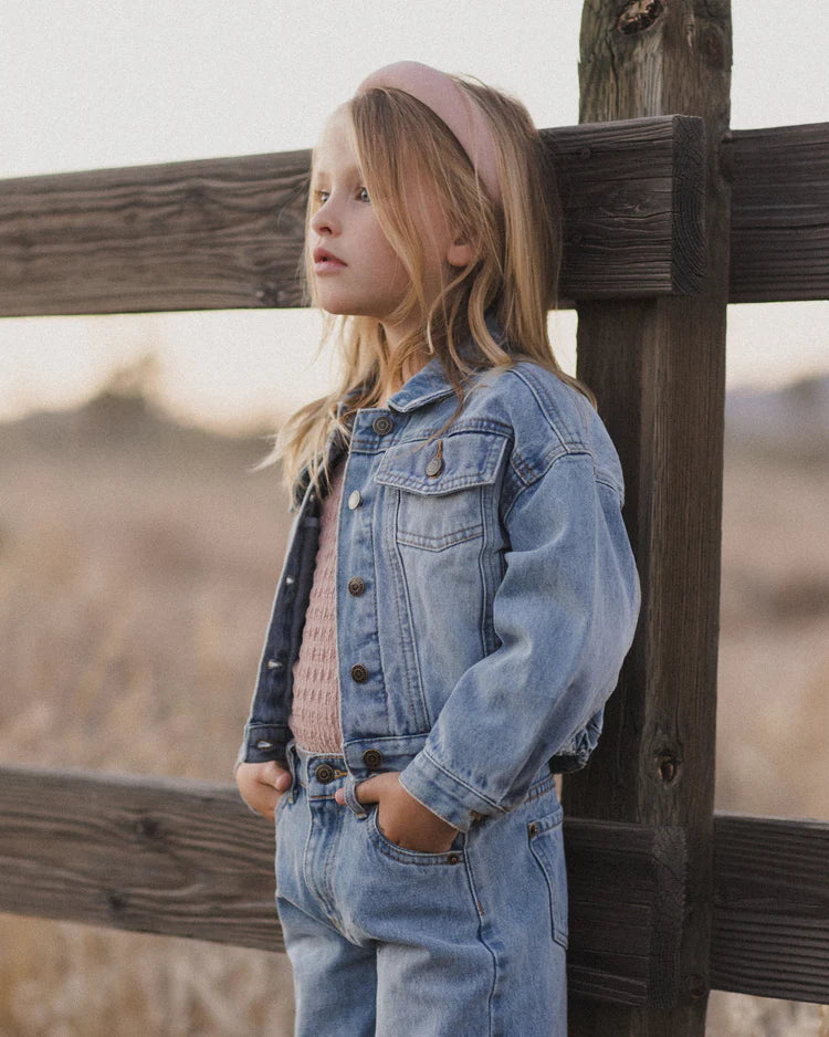 Denim Jacket Light Washed Denim