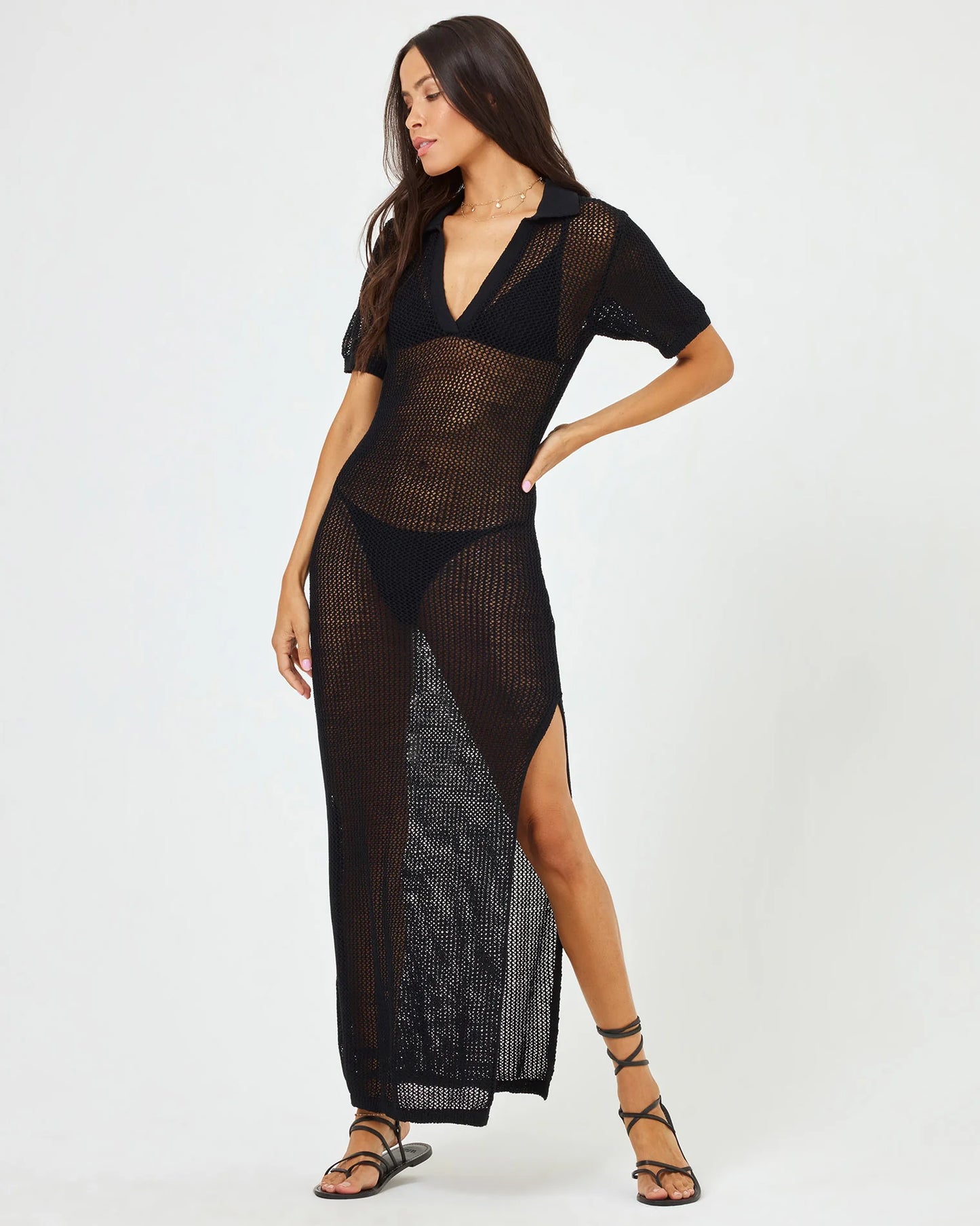 Sydney Cover Up- Black