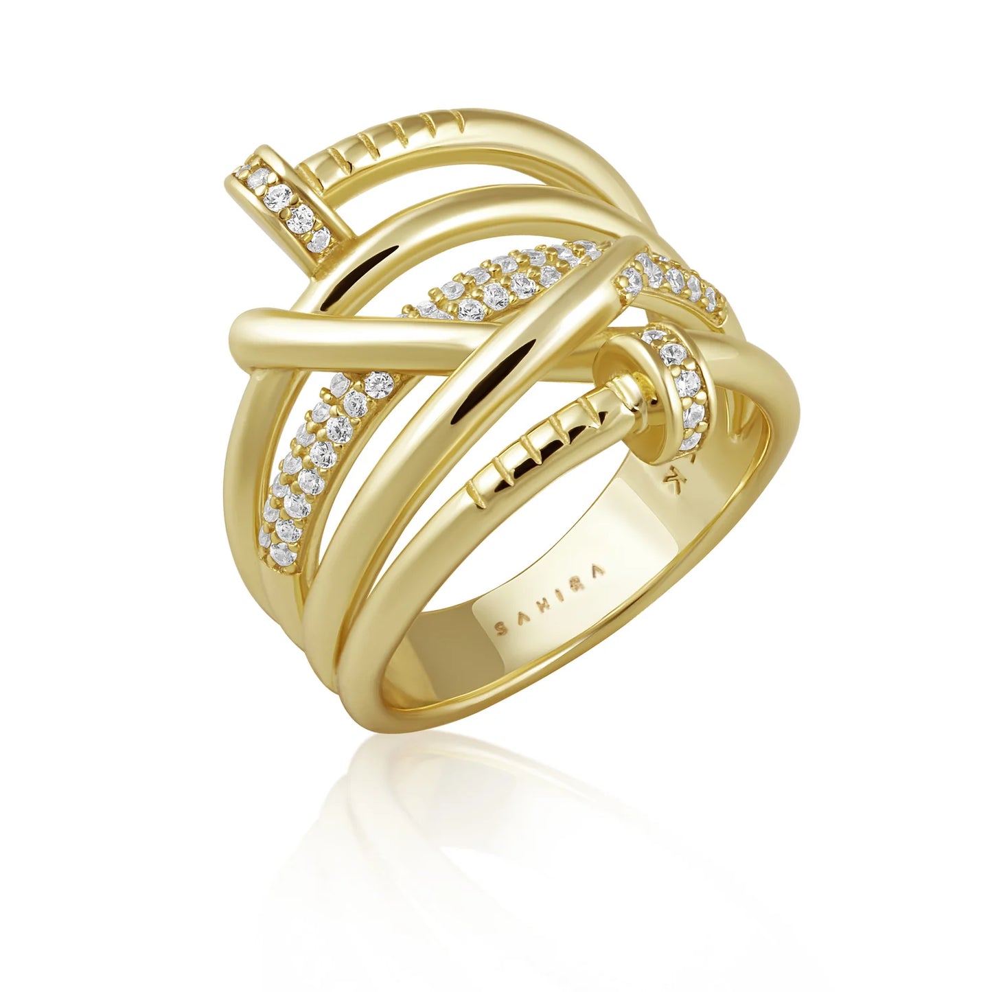 Sabrina Pave Ring
