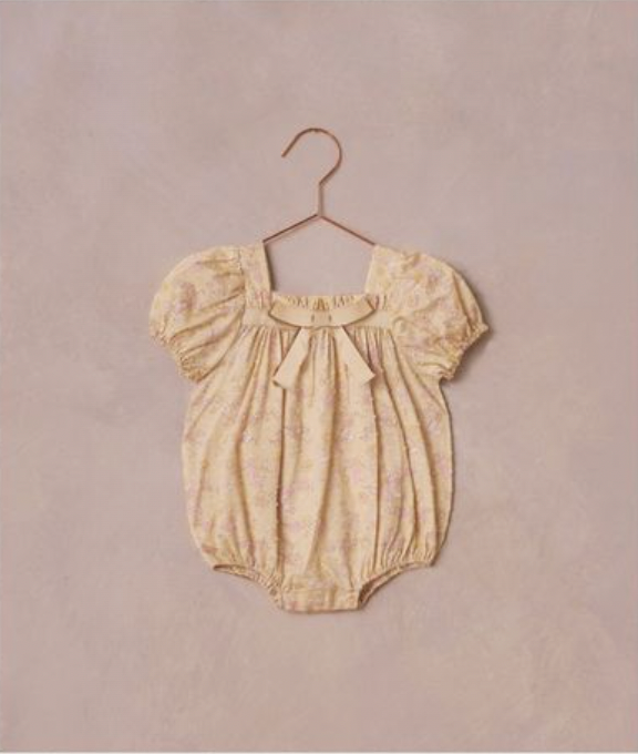 Lyla Romper Lemon Floral