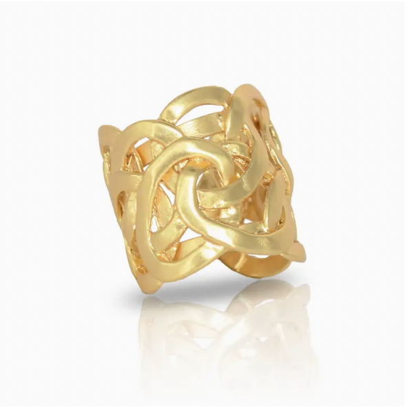 Stylish Overlap Ring
