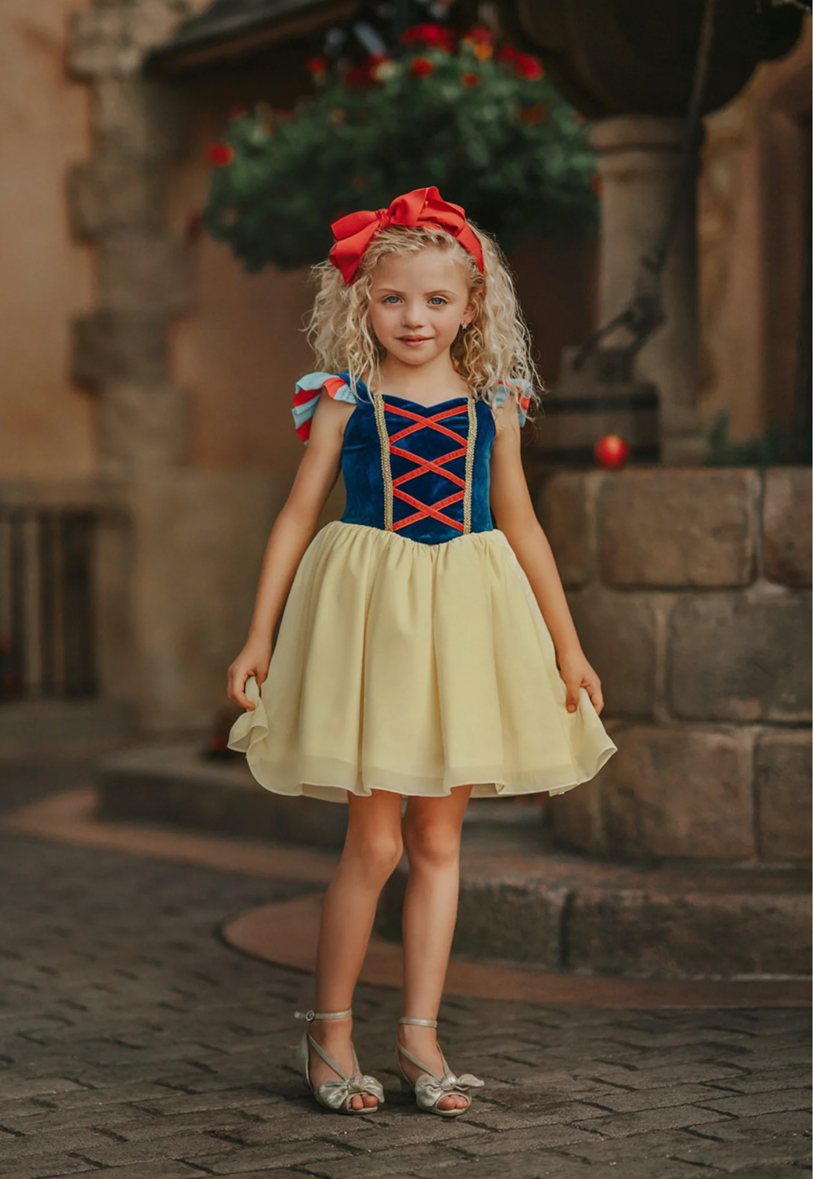 Portrait Petites Snow White Twirl Length Gown 5Y Portrait Petites Snow White Twirl Length Gown 5Y