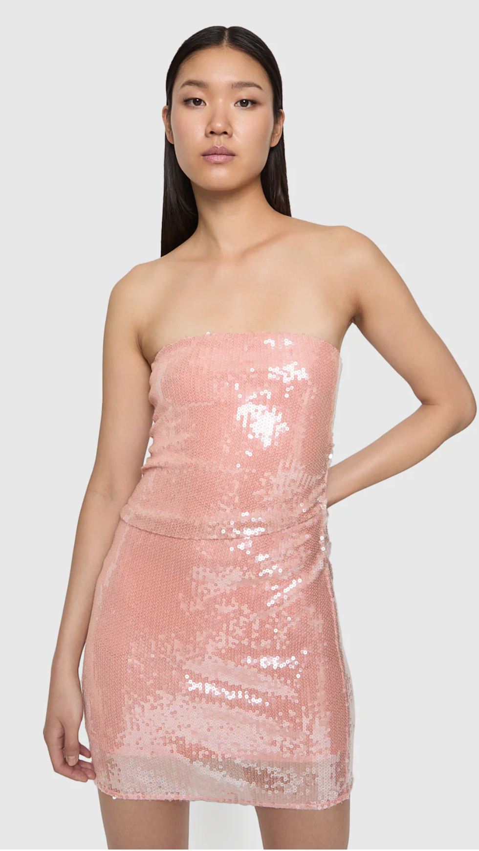 Bianca Pleated Dress M