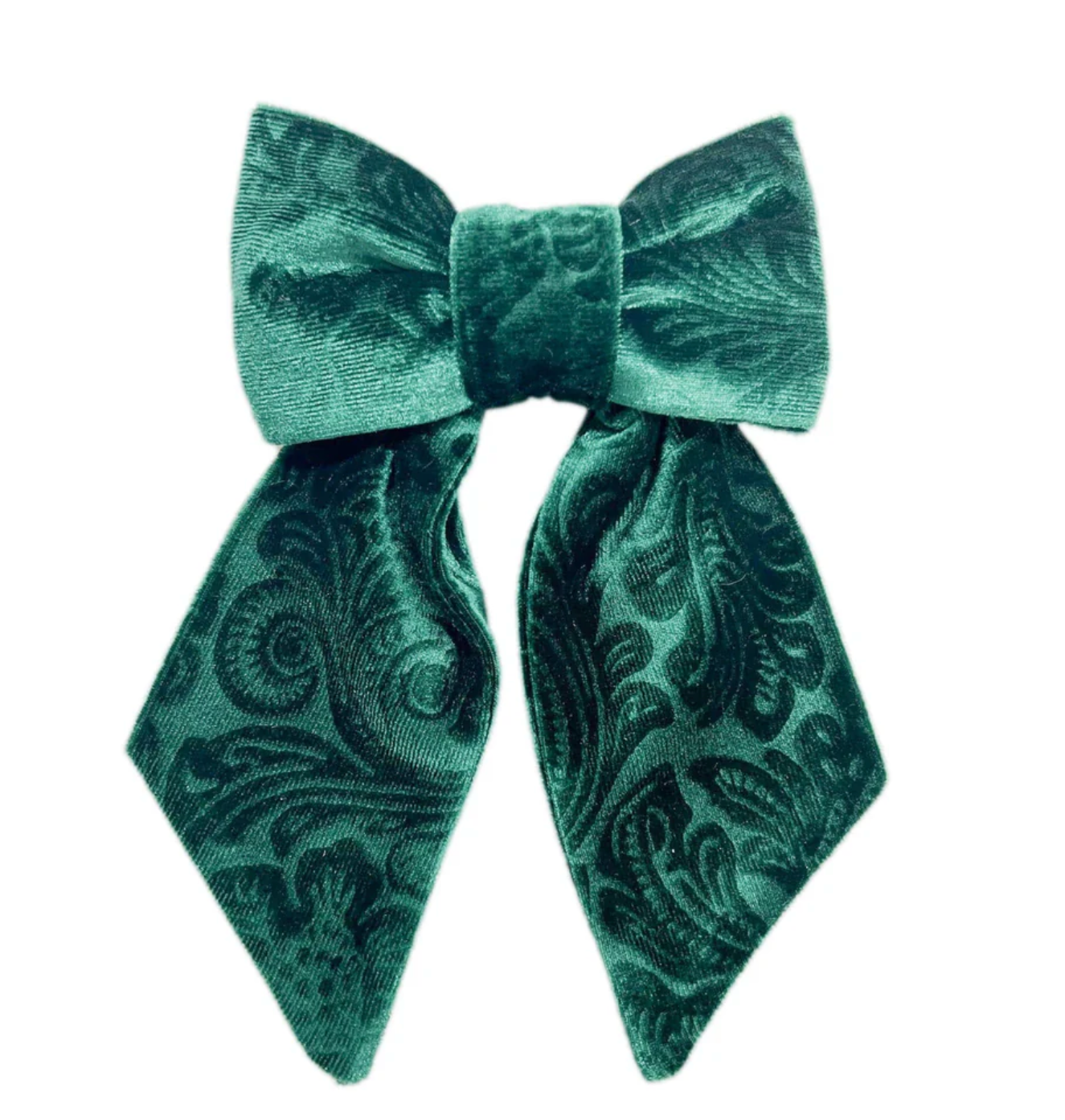 Everly Velour Hair Bow