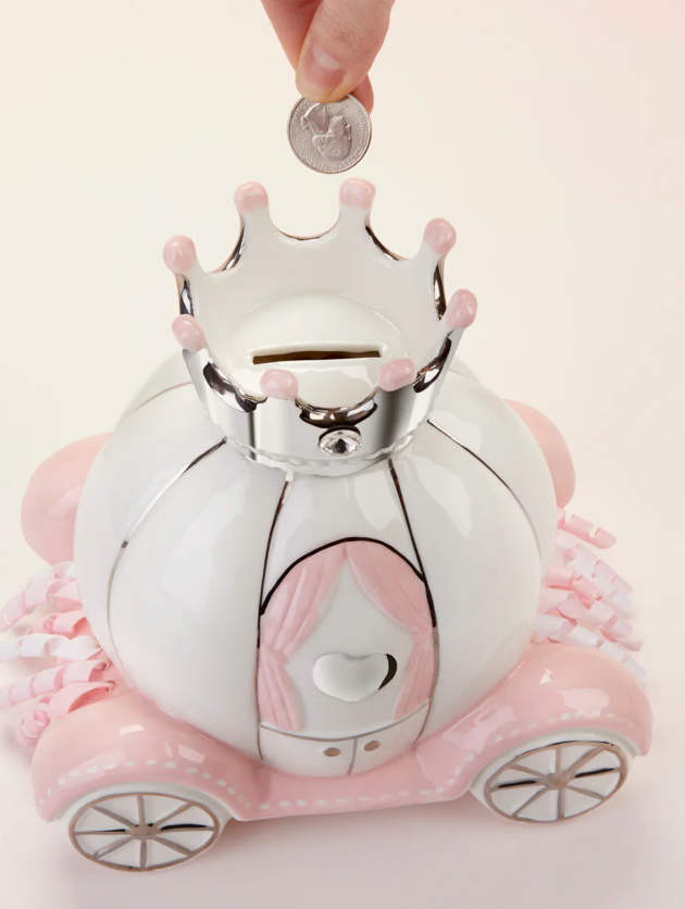 Little Princess Carriage Porcelain Bank