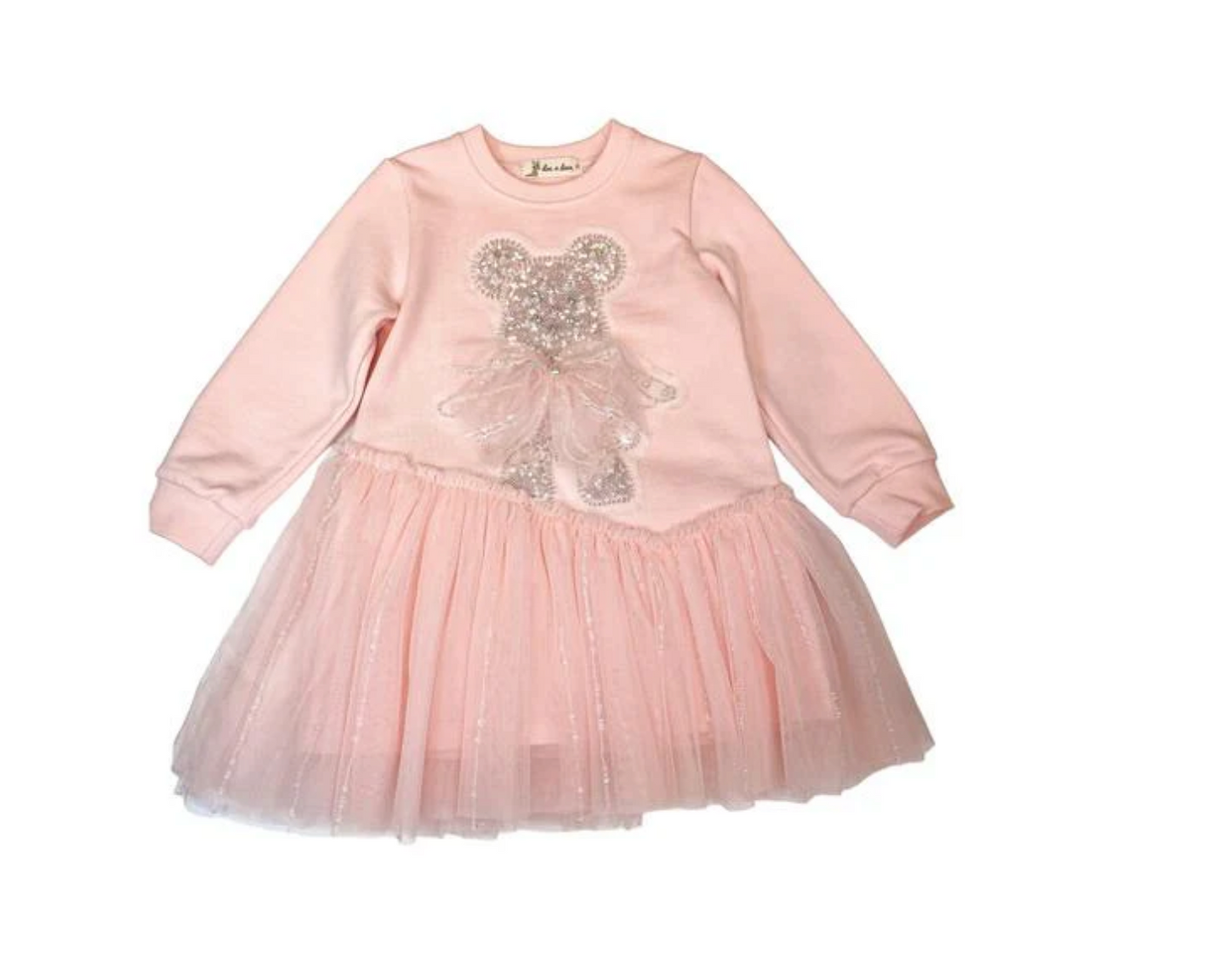 Embellished Teddy Sweat Sweat Dress