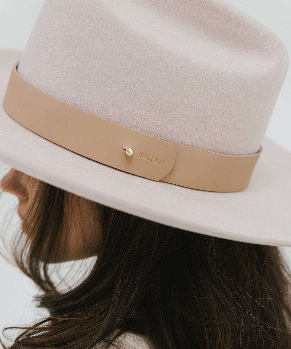Wide Leather Band Tan