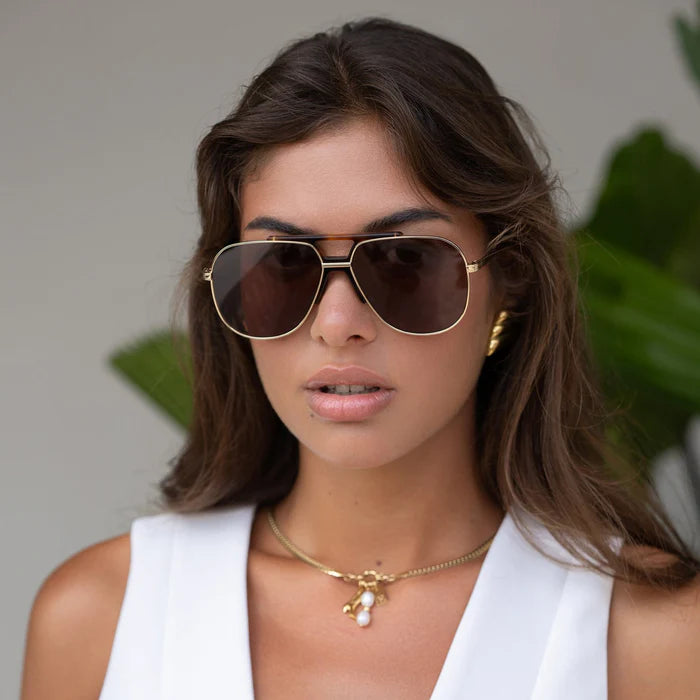 Logan Aviator Sunglasses