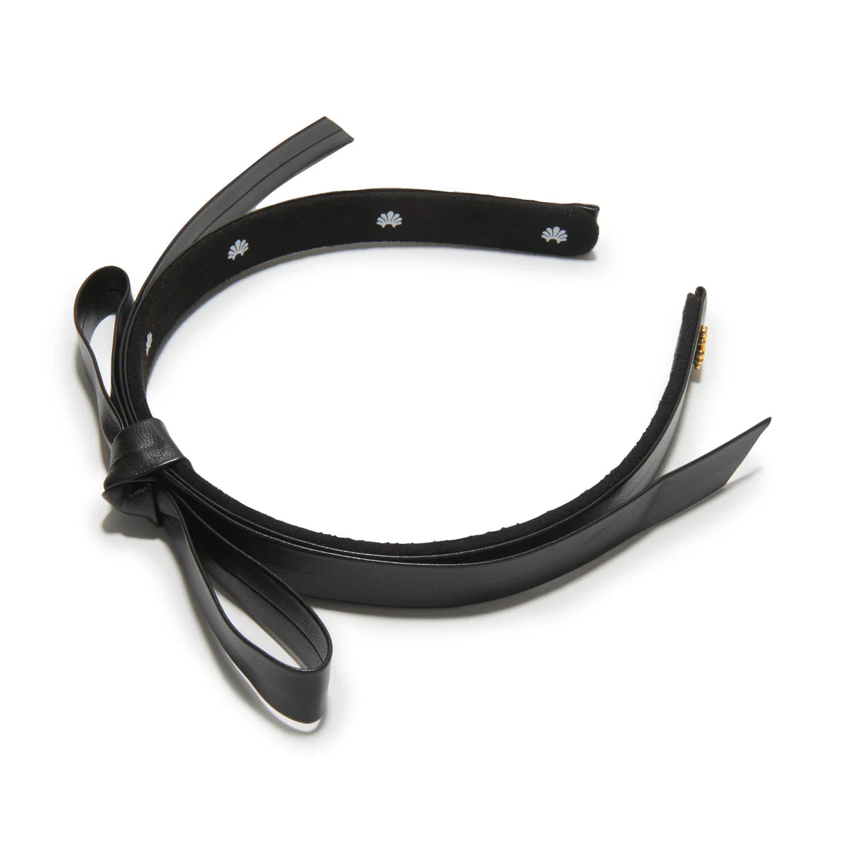 BARDOT FAUX LEATHER HEADBAND