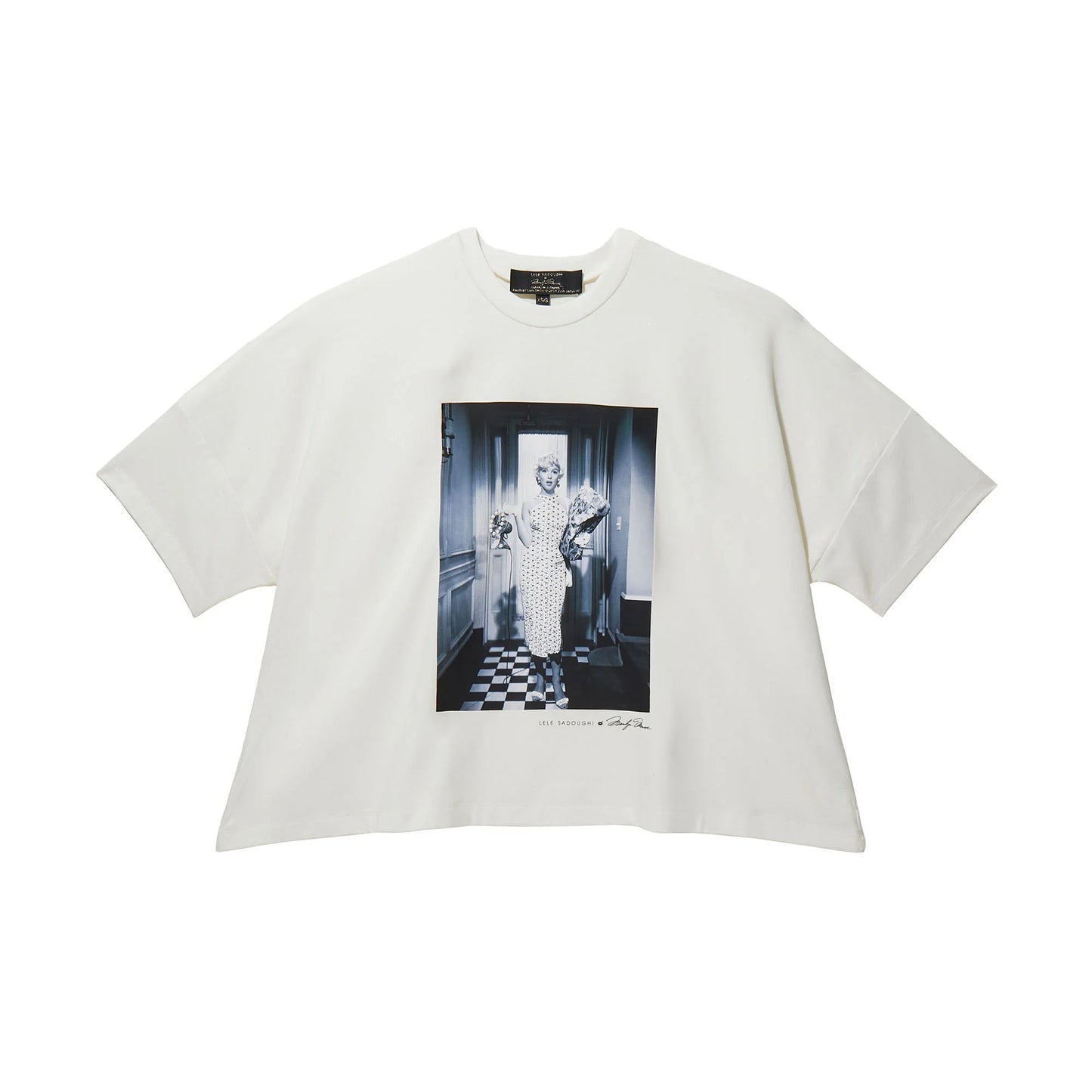 IVORY LELE SADOUGHI X MARILYN MONROE TEE