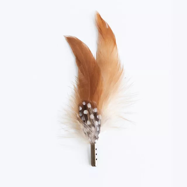 Camel Hat Feather