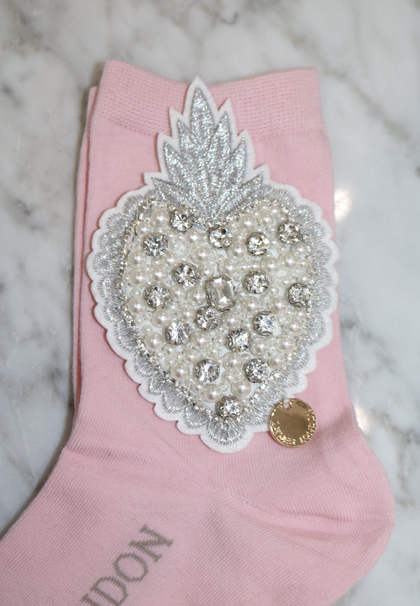 Pineapple Heart Socks
