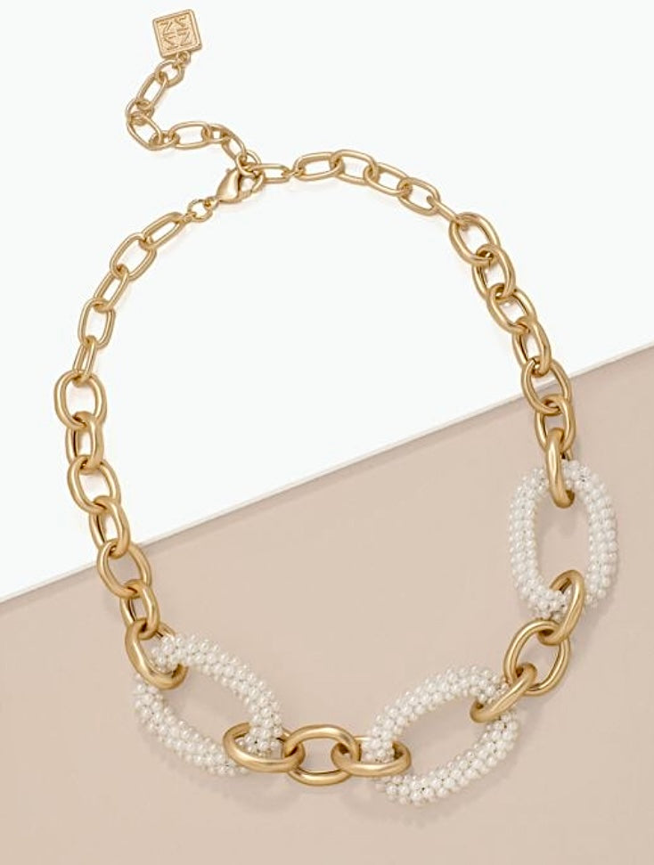 Pearl Link Necklace