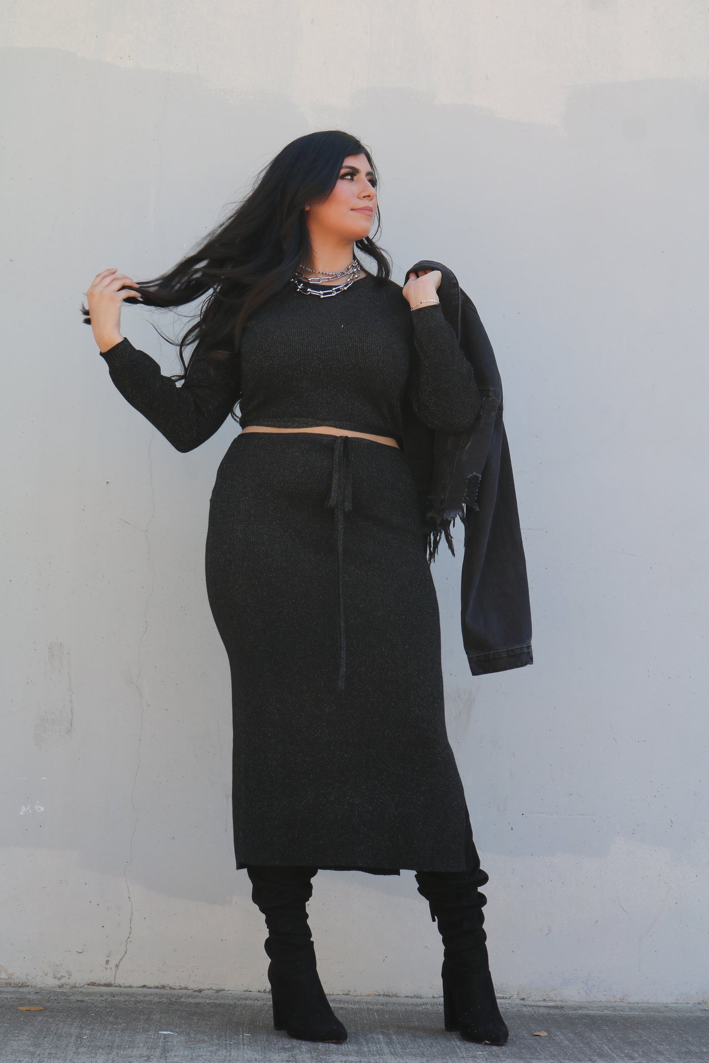 Bowery Glitter Skirt