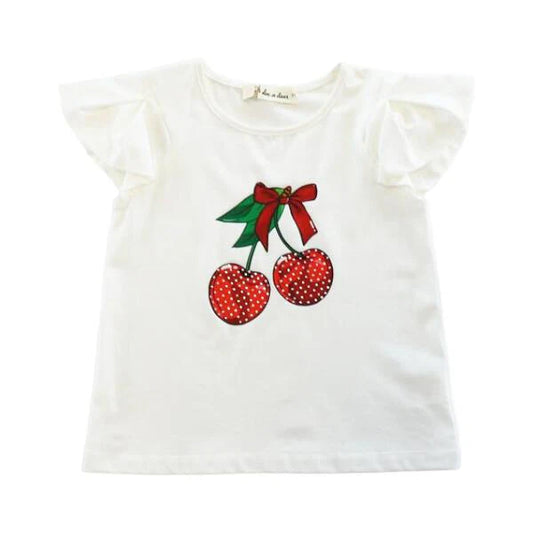 Cherry Bow Tee