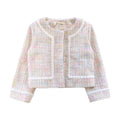 Pearl Trim Tweed Jacket