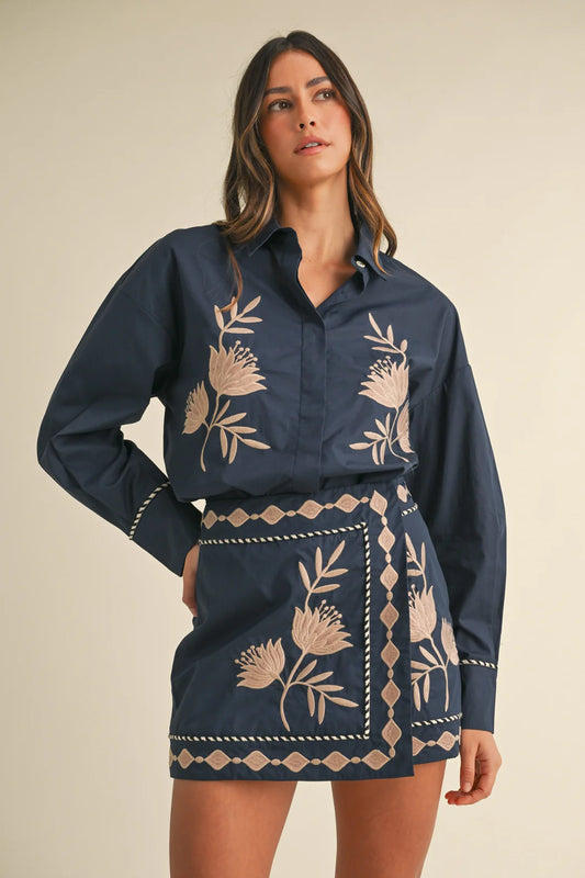 Karla Embroidered Set
