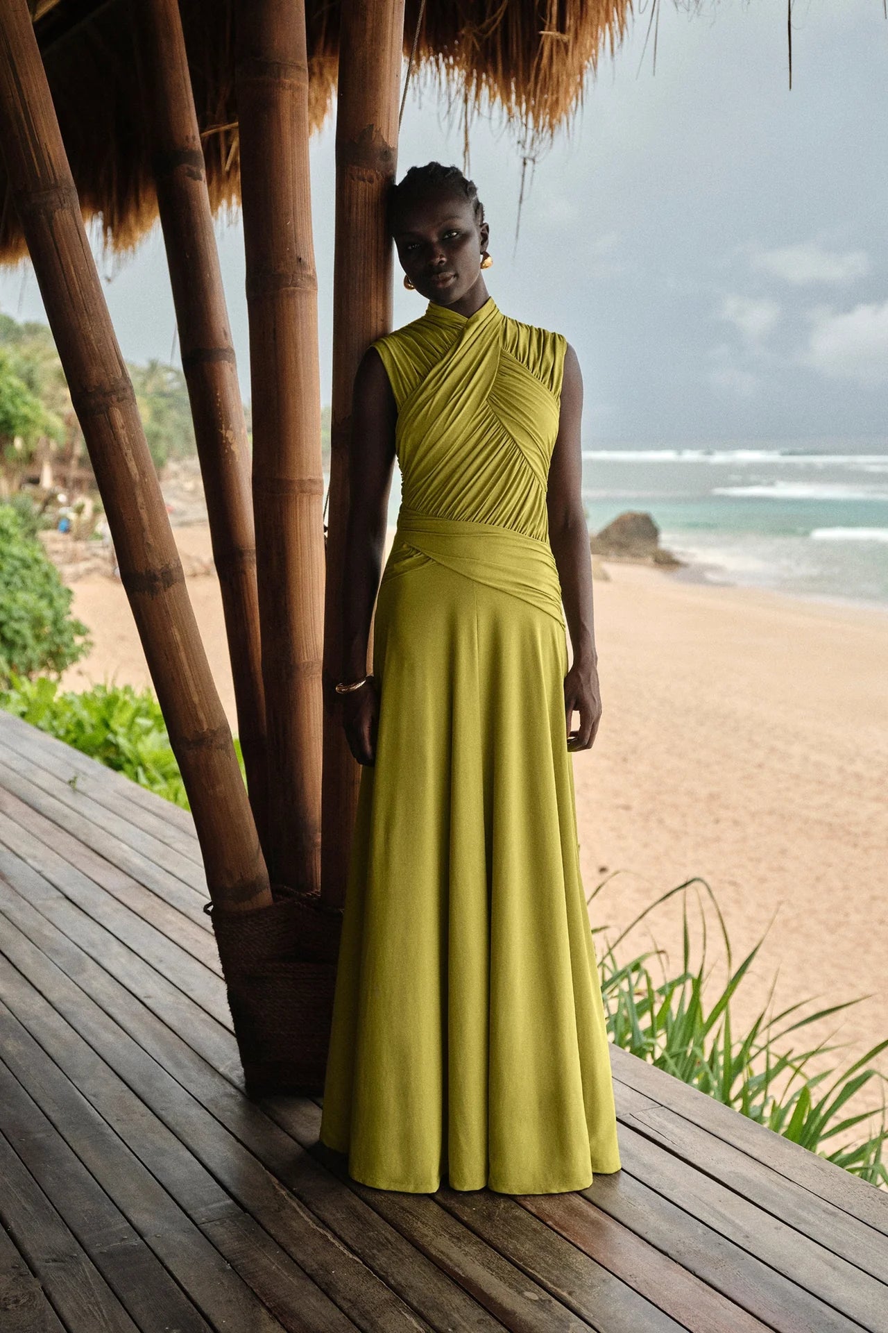 juniper green dress Juniper gown