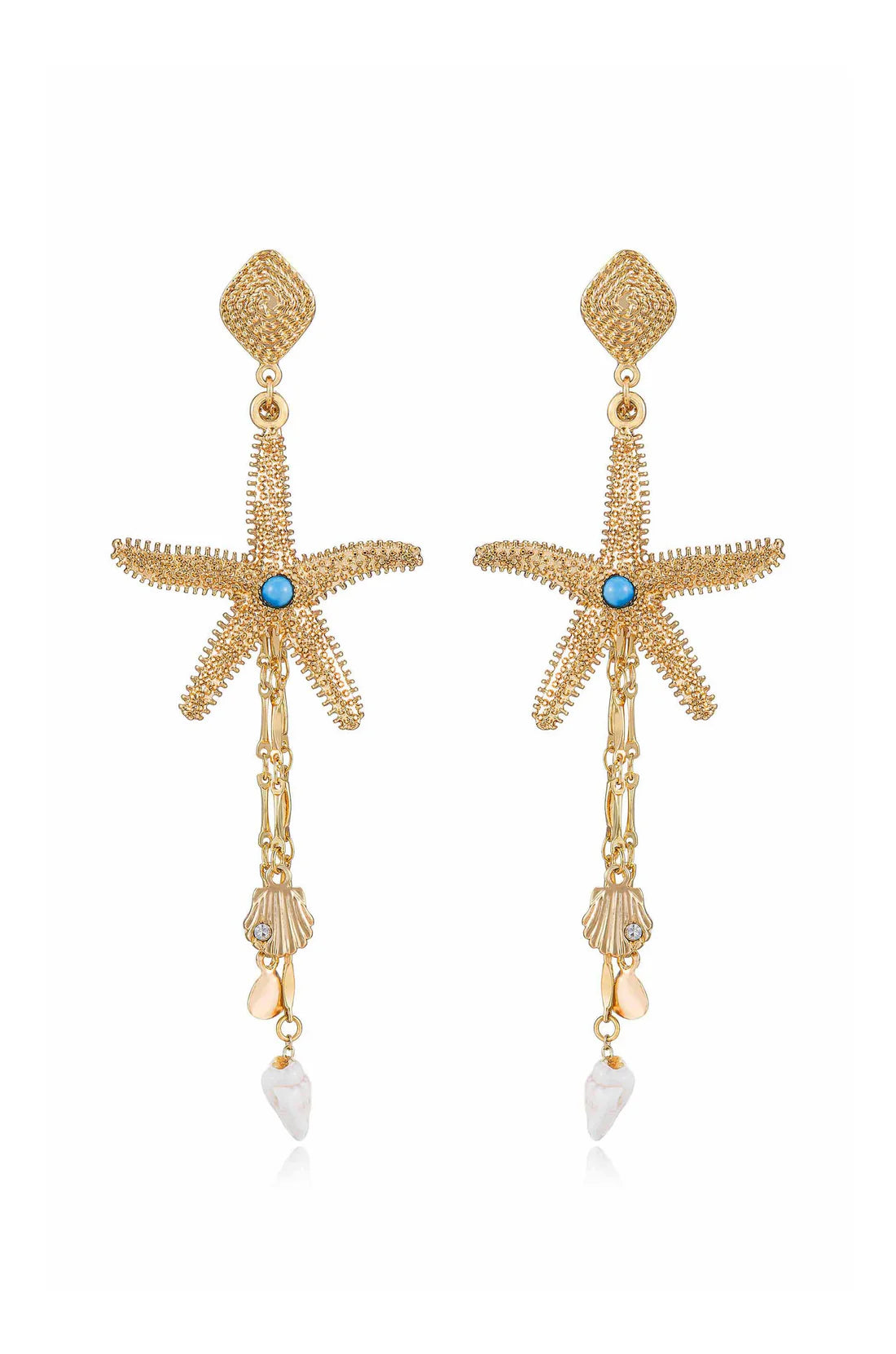 Starfish Seeker Drop Earrings