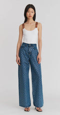 Studded Denim
