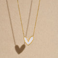 Abigail MOP Heart Necklace