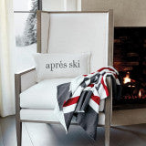 Face To Face Luxe Cotton Throw - Apres Ski