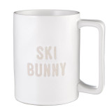 Tall Coffee Mug - Ski Bunny