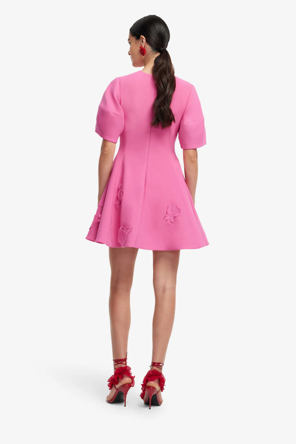 Simona Appliqué Mini Dress