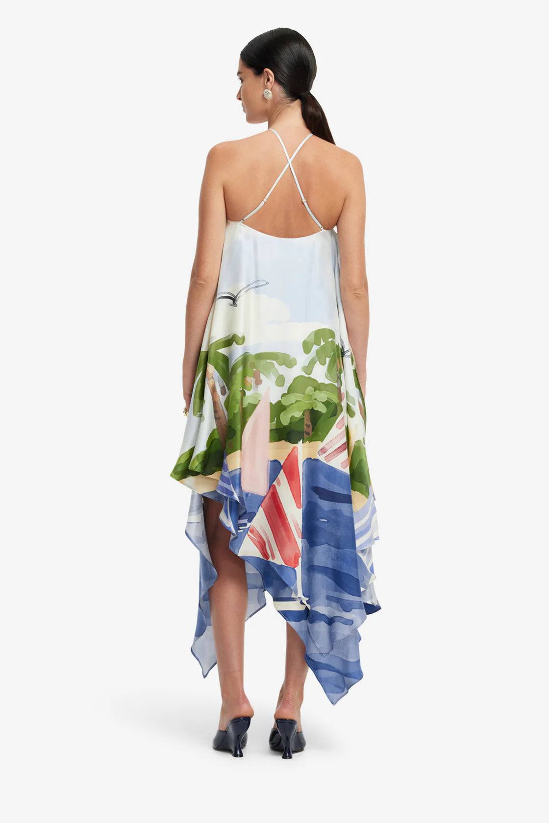 Sally Halterneck Maxi Dress