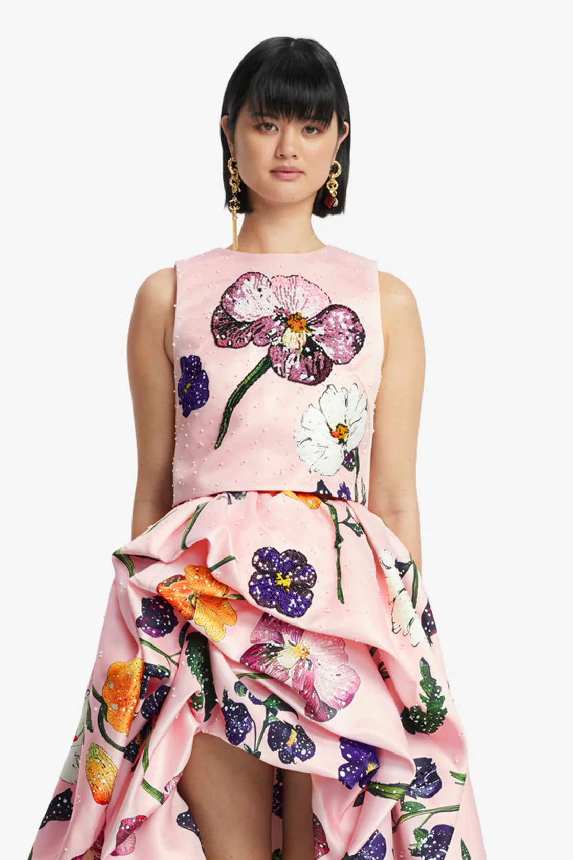 IRISH EMBELLISHED TOP- LEO LIN