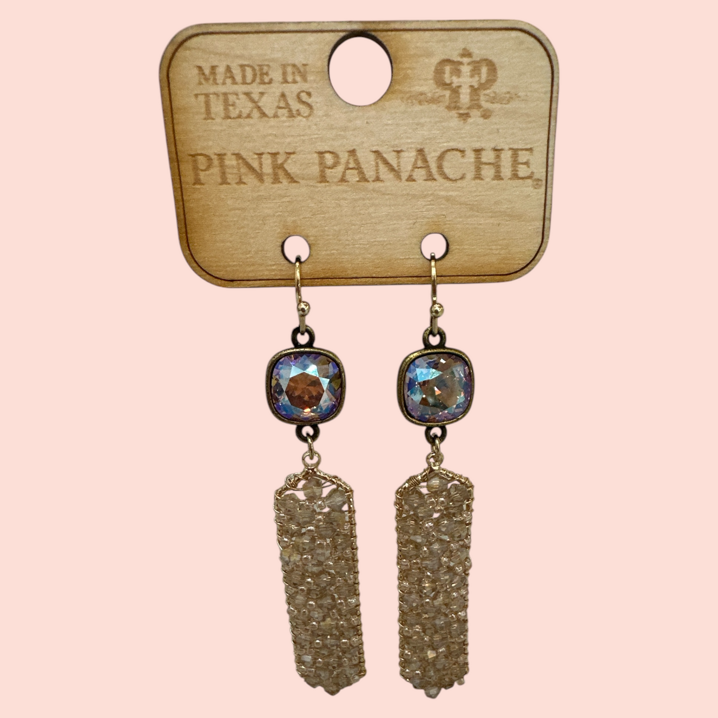 Pink Panache Pink Crystal Earring