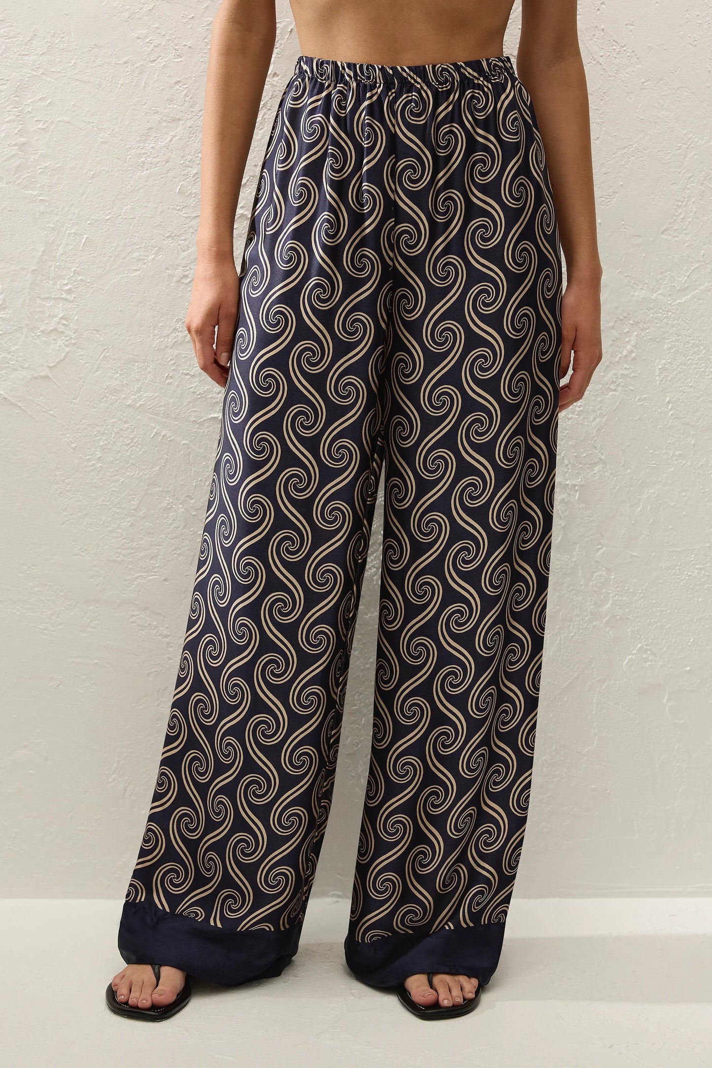 Jensen Pant Juanita Swirl Indigo
