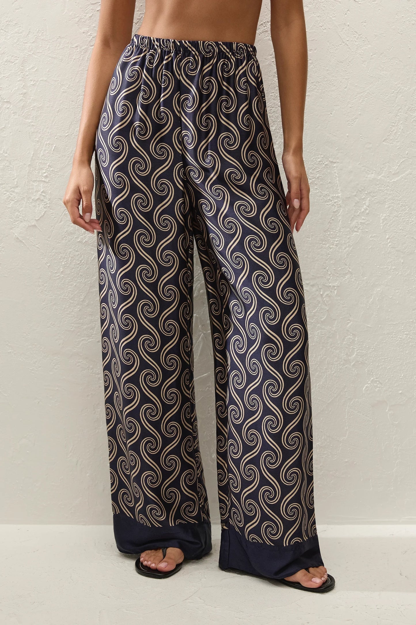Jensen Pant Juanita Swirl Indigo