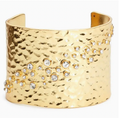 CZ Embellished cuff Bracelet - Sparkling Luxury Jewelry