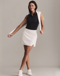 Birdie Wrap Skort-White