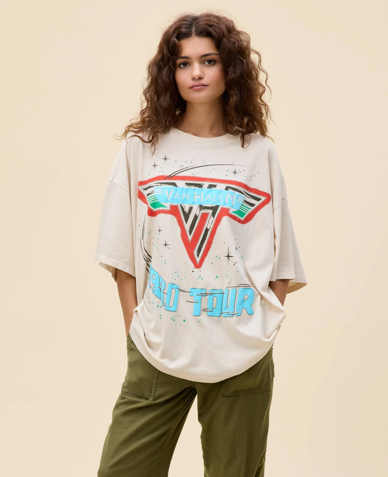 Van Halen 1980 Tour OS Tee