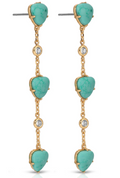 Turquoise Solstice Dangle Earrings