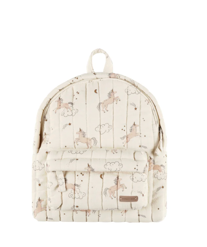 Quincy Mae Mini Backpack In Unicorns