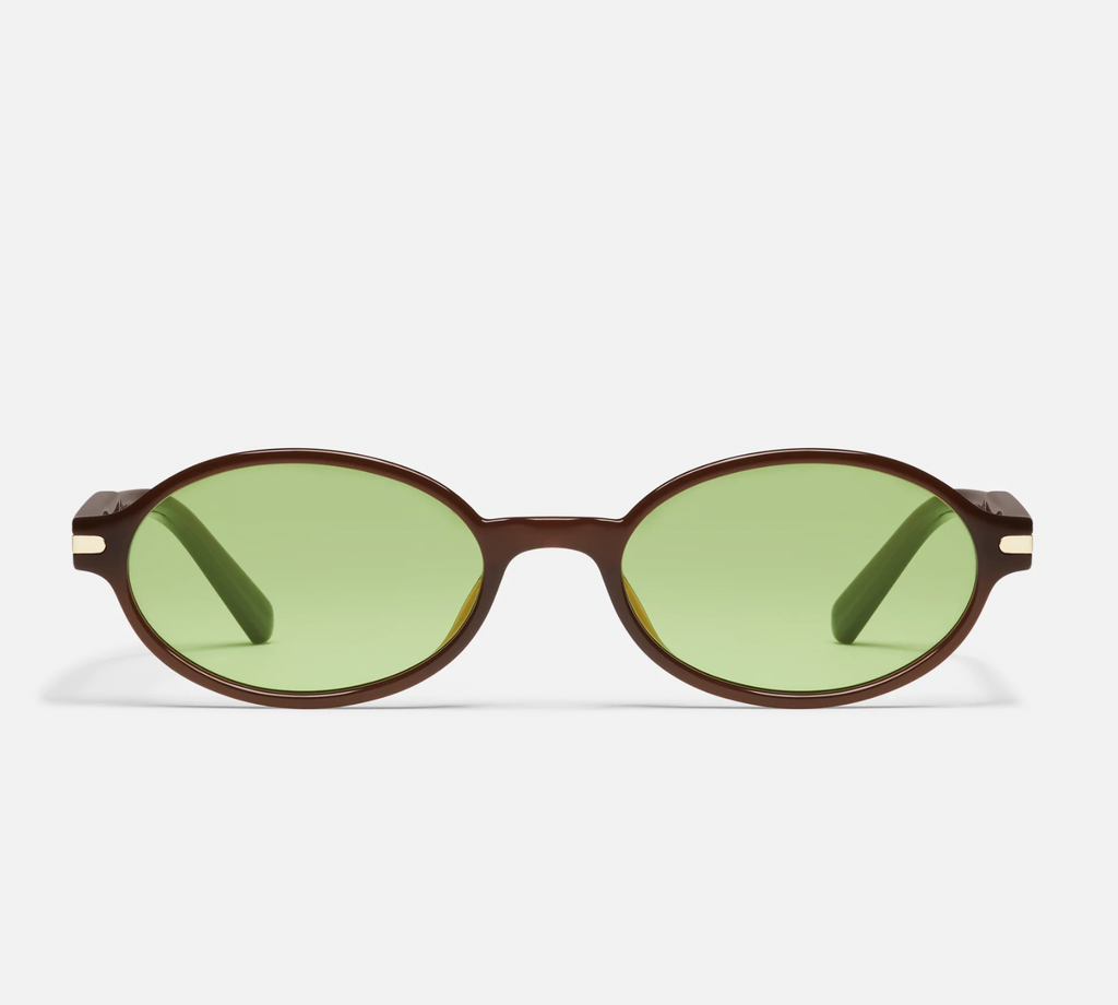 Nevermind Quay Sunglasses Pistachio