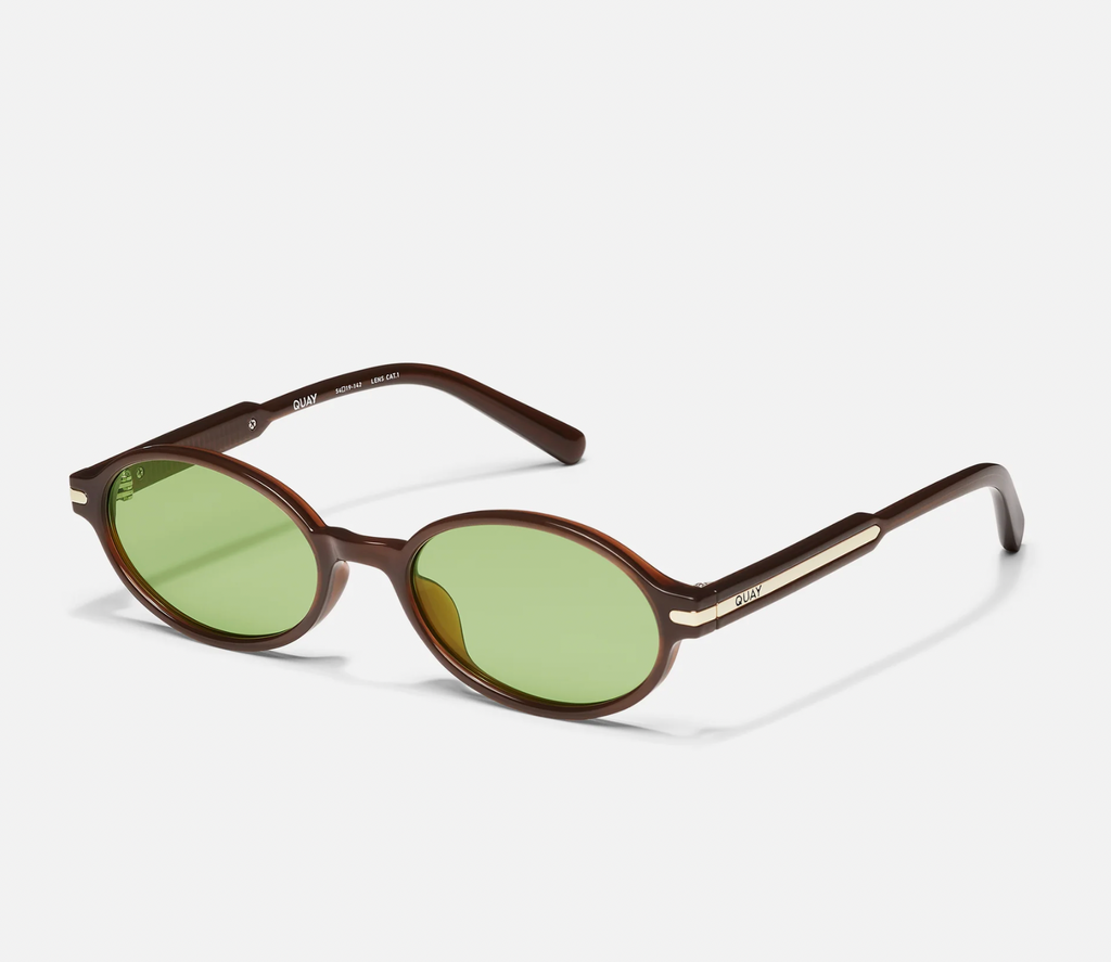 Nevermind Quay Sunglasses Pistachio