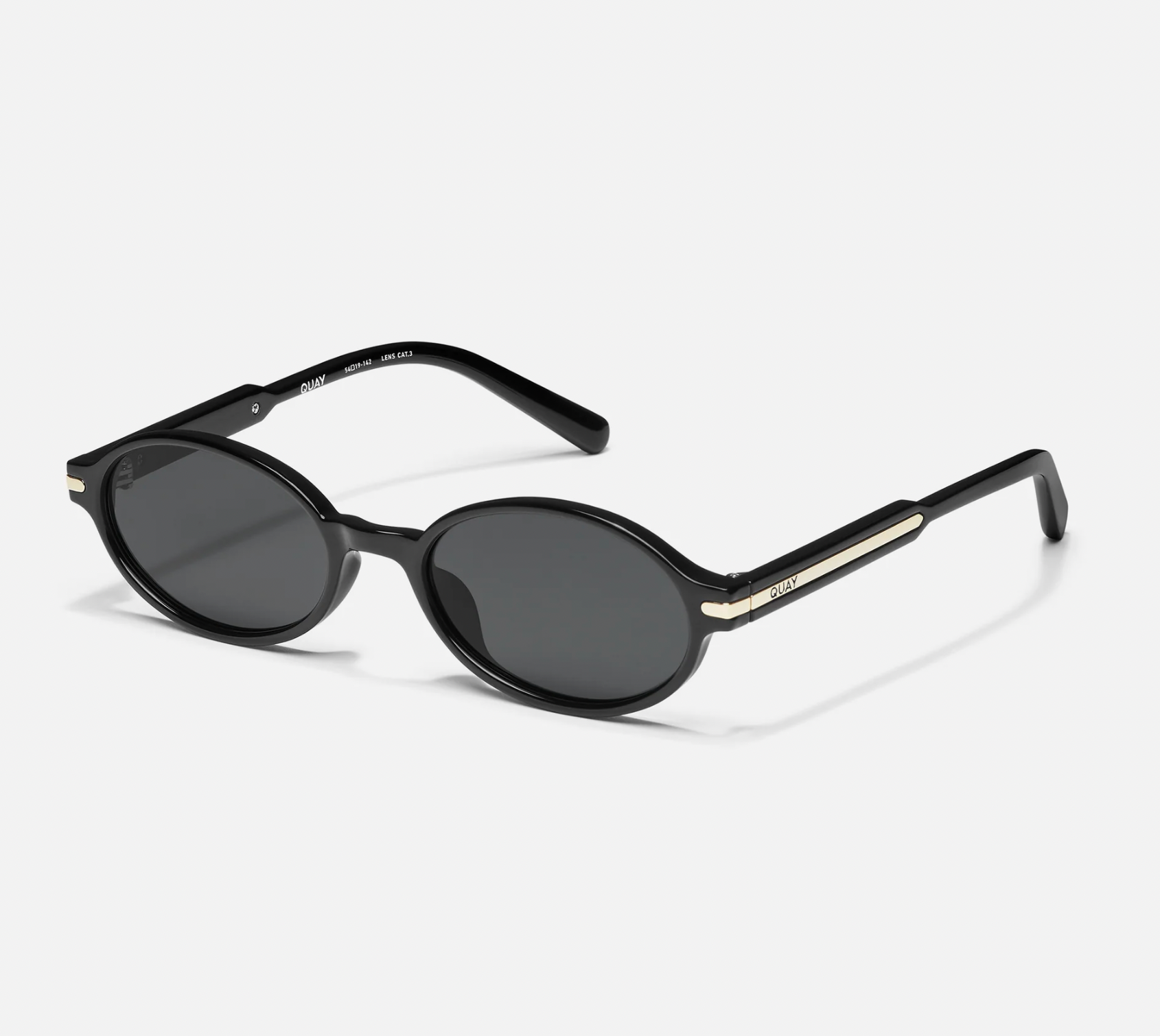 Nevermind Quay Sunglasses Smokey Black