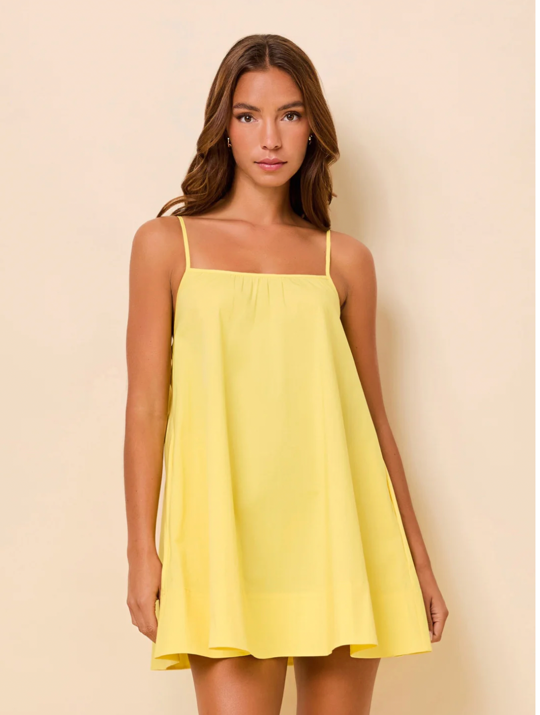 Lindsay Dress Poplin Citrina